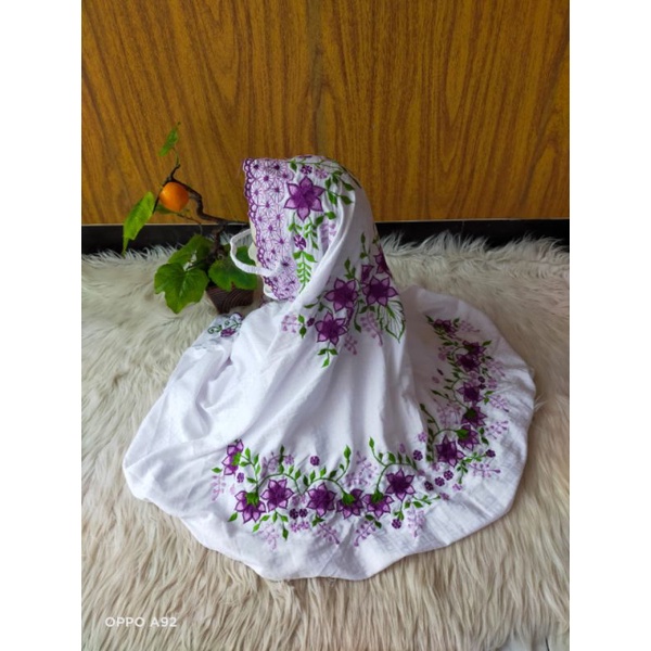 MUKENA SEMI SUTRA BORDIR DEWASA