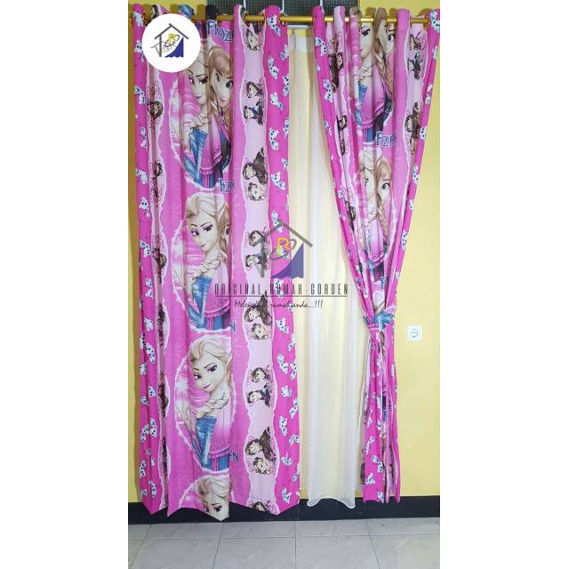 Gorden Minimalis karakter frozen