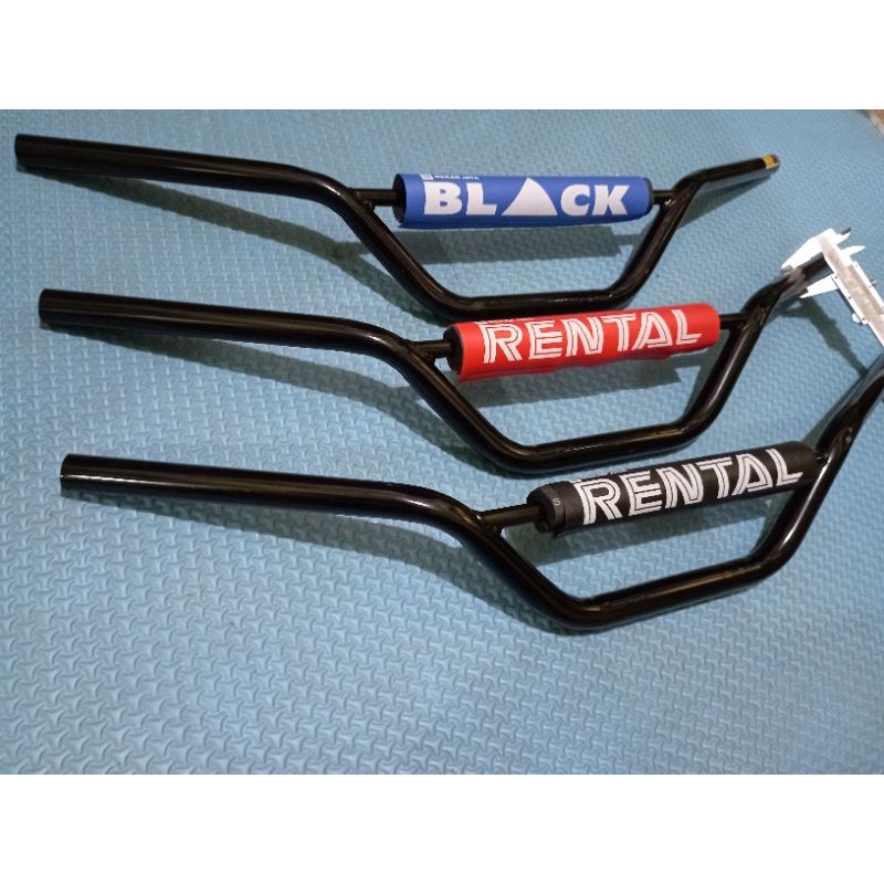 STANG STIR TRAIL MOTOR TS PLUS BUSA TRIL GT HITAM GLOSS