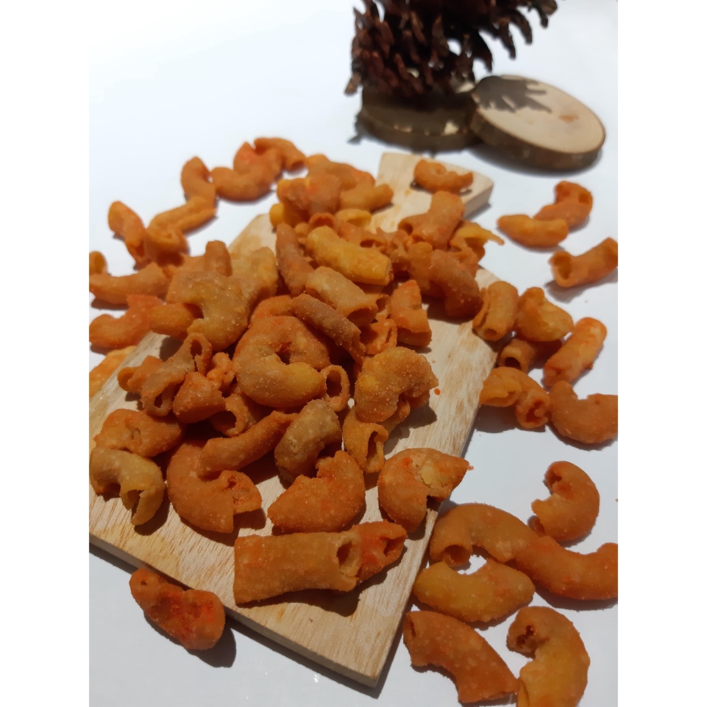 

SNACKNGEUNAH / Makaroni Jagung Bakar, Balado, Keju Asin