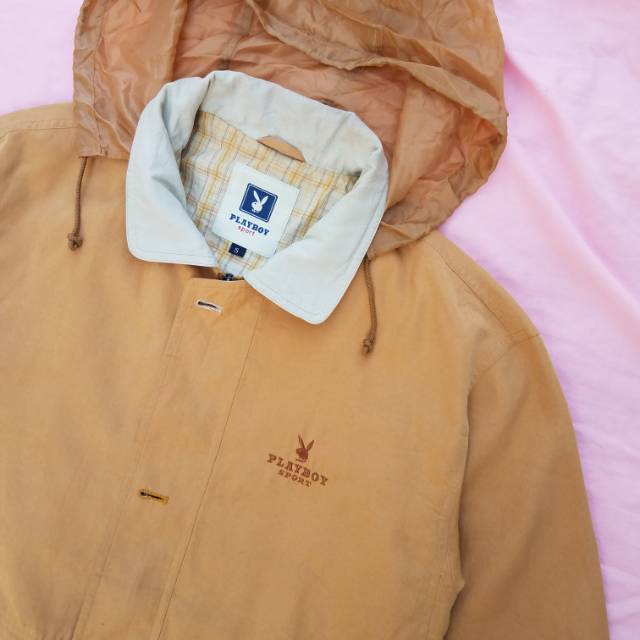 Jaket playboy original parka gunung outdoor