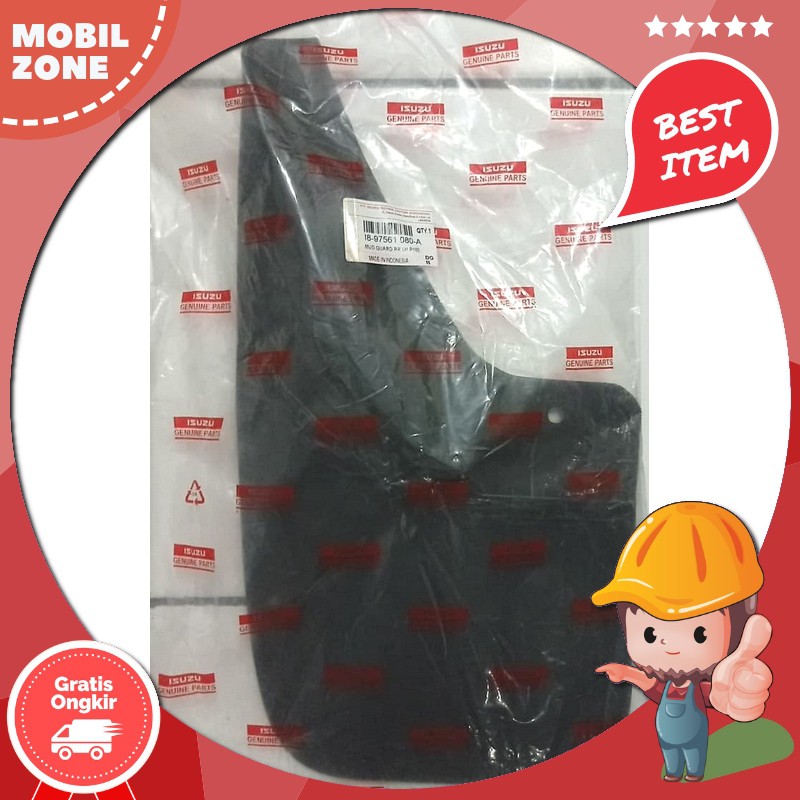 Sparepart Mobil Mudguard Mud Guard Kiri Belakang Isuzu Panther Kapsul P165
