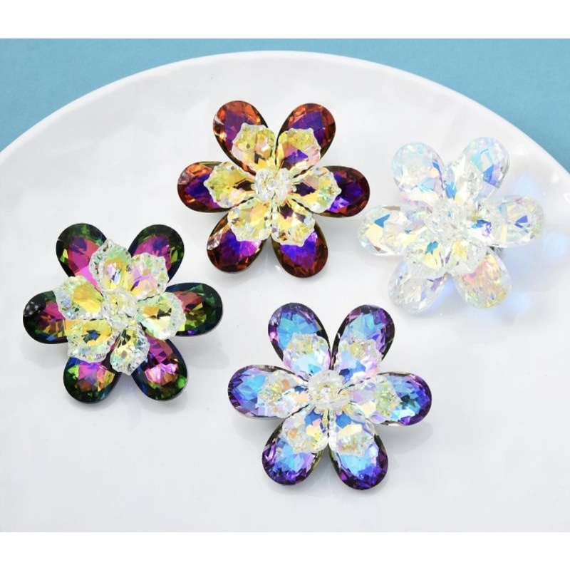 kepala Bros & liontin original swarovski 4cm
