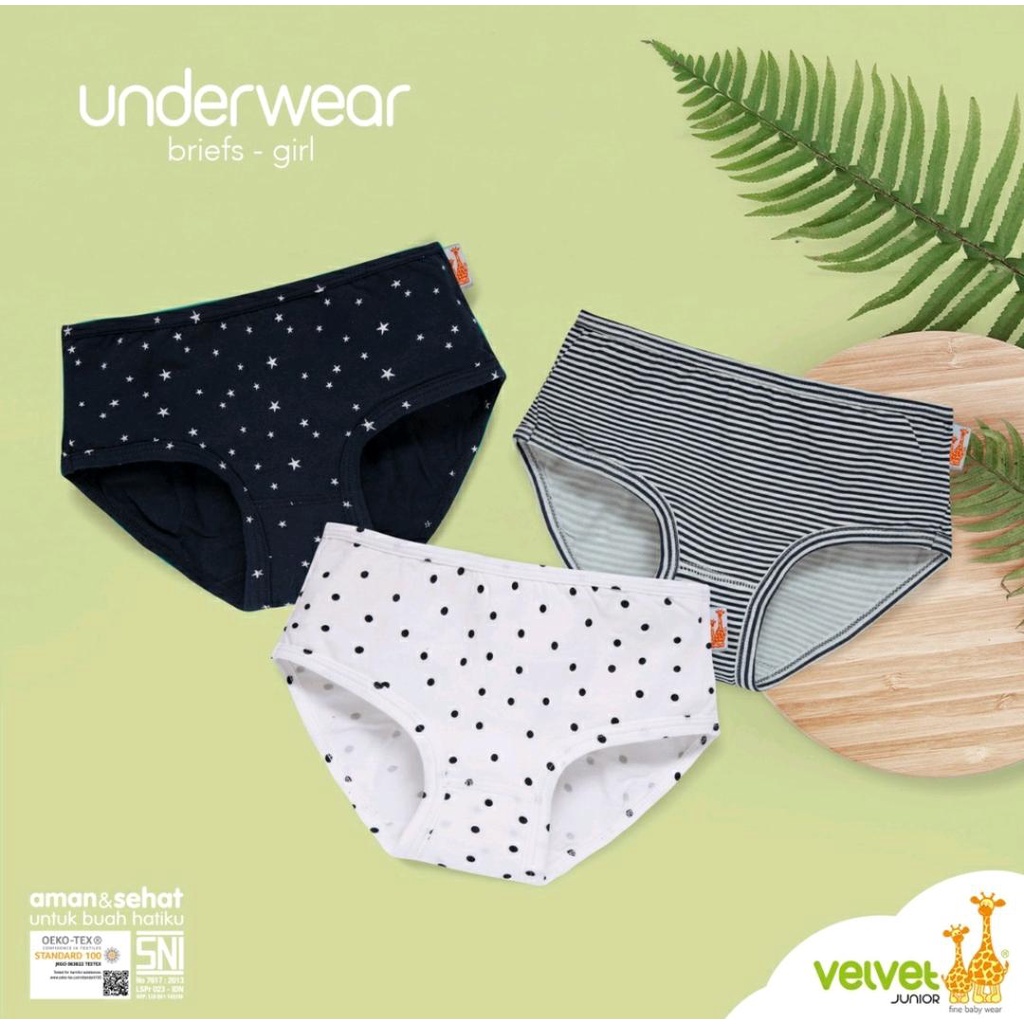 VELVET UNDERWEAR GIRL &amp; BOY / CELANA DALAM ANAK