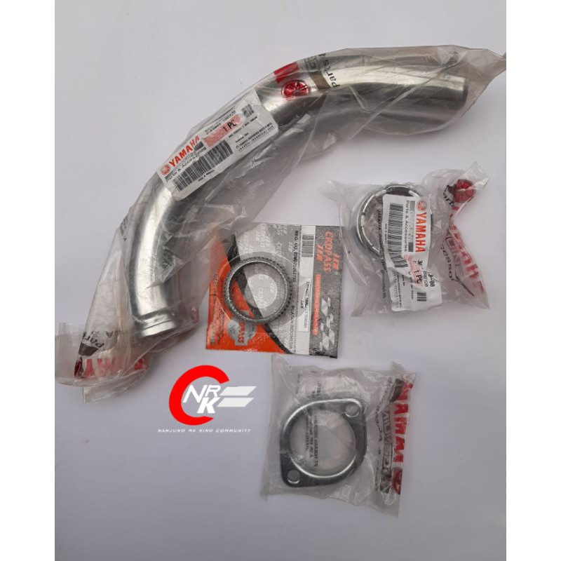 KNALPOT BOBAN FULL SET ( LASER )-C33 + leher set ori