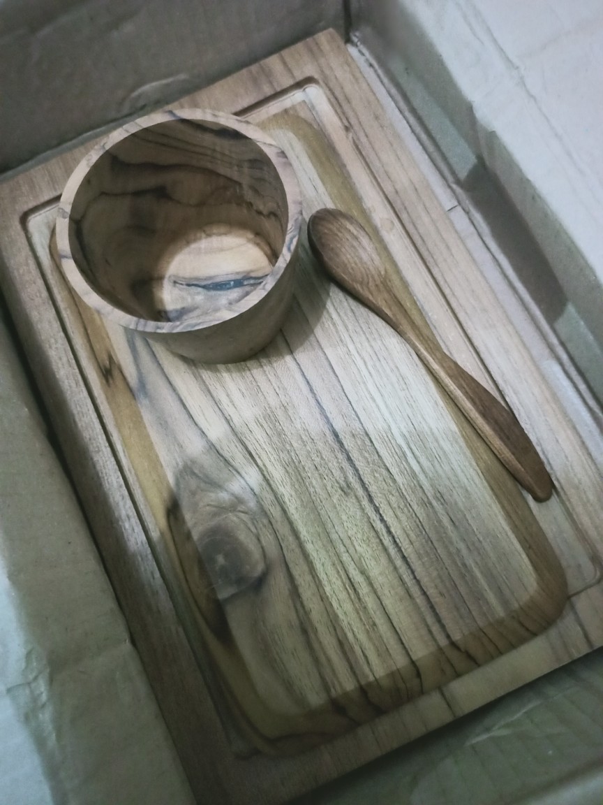 Talenan Kue Profil | Talenan Kecil | Talenan Kayu Jati 20 Cm X 30 Cm |  Talenan Roti | Talenan Dapur