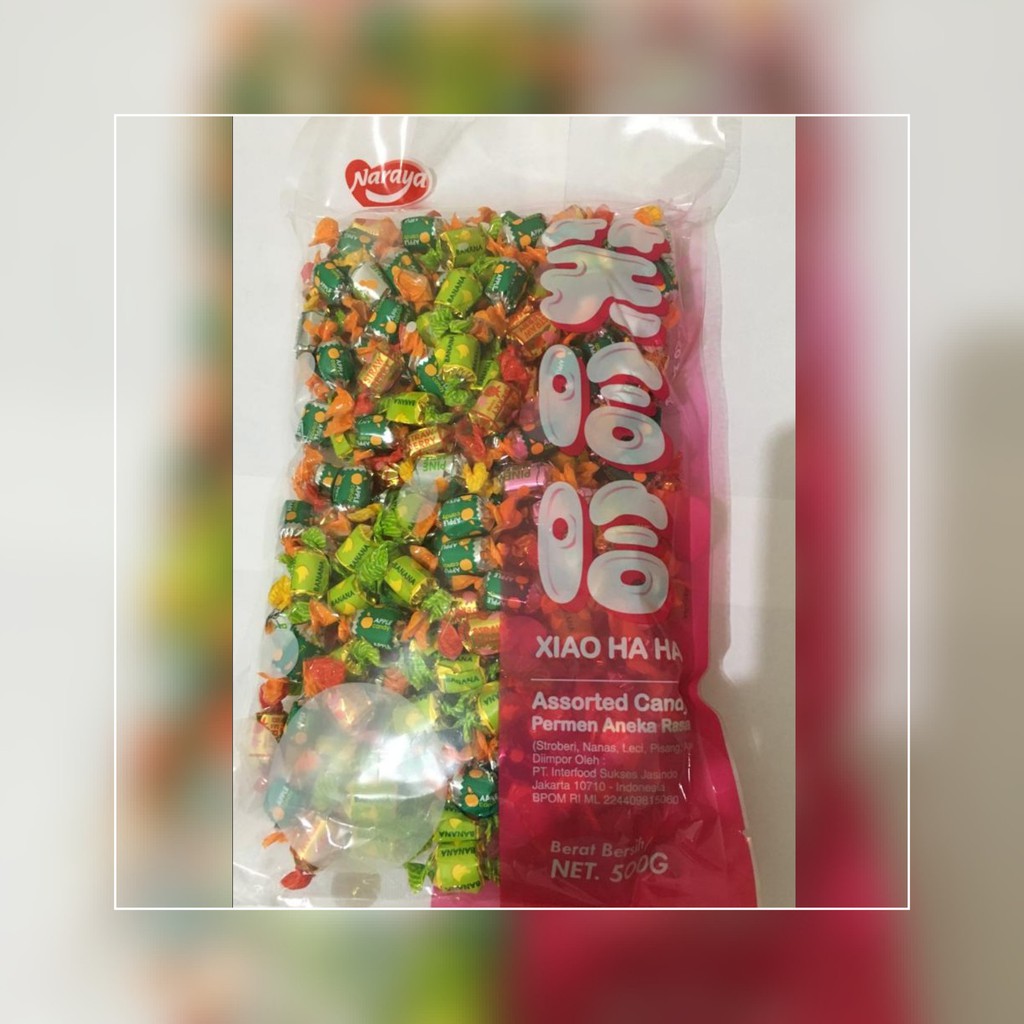 Naraya Permen Xiao Ha Ha /Permen Aneka Rasa Buah 500 gr