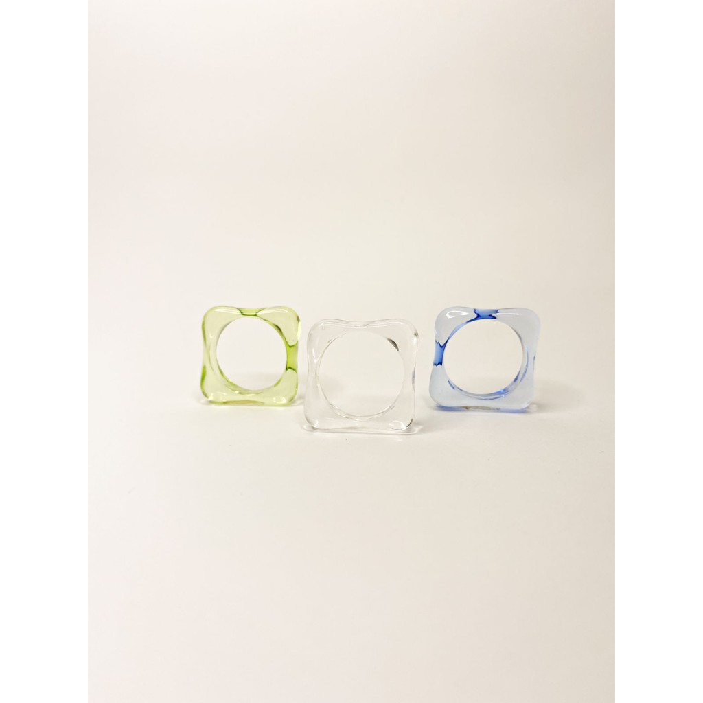 Borjou Cage Resin Acrylic Ring