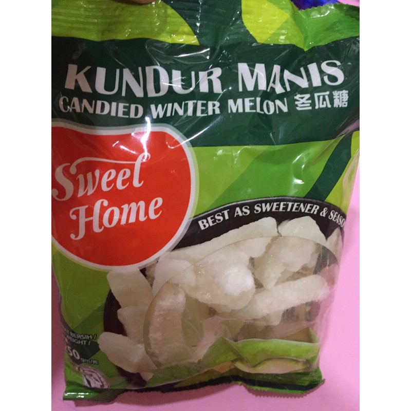 

KUNDUR MANIS CANDIED WINTER MELON 250GRAM IMPORT