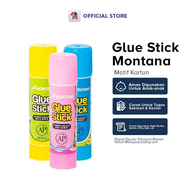 

SGBJM 0474 Glue Stick Fancy Murah Non Toxic