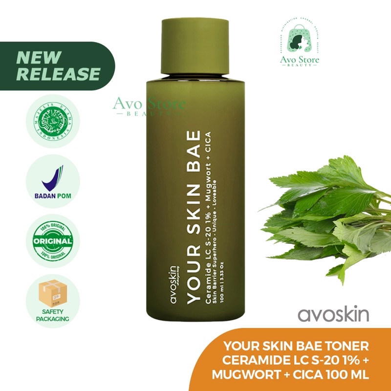 Avoskin YSB toner Ceramide LC S-20% + Mugwort + Cica Toner 100ML [ Skin Barrier / Hydrating ]