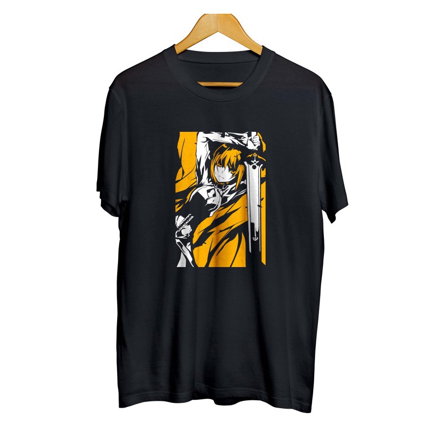 TERBARU Kaos distro anime SABER - FATE ZERO
