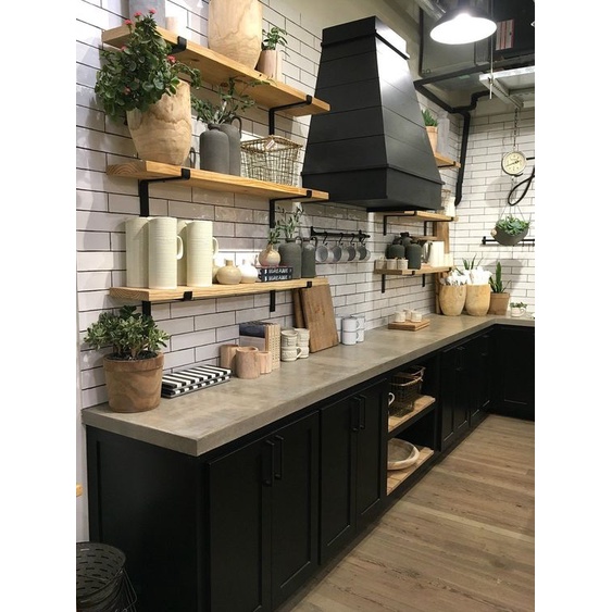 Ambalan Dapur Rak Ambalan Dinding