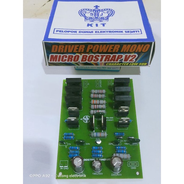 Driver Power Mono MCRD Micro Bostrap NKRI V2 Low sub