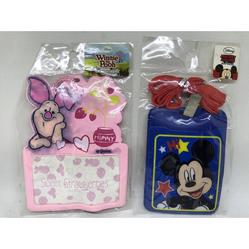 

cardholder tempat kartu karakter disney mickey mouse dan piglet