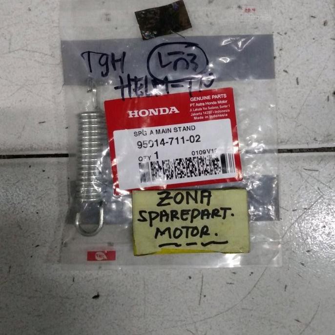 Premium Per Standar Tengah Supra 125 Helm In 95014 711 02 AHM Kualitas Oke