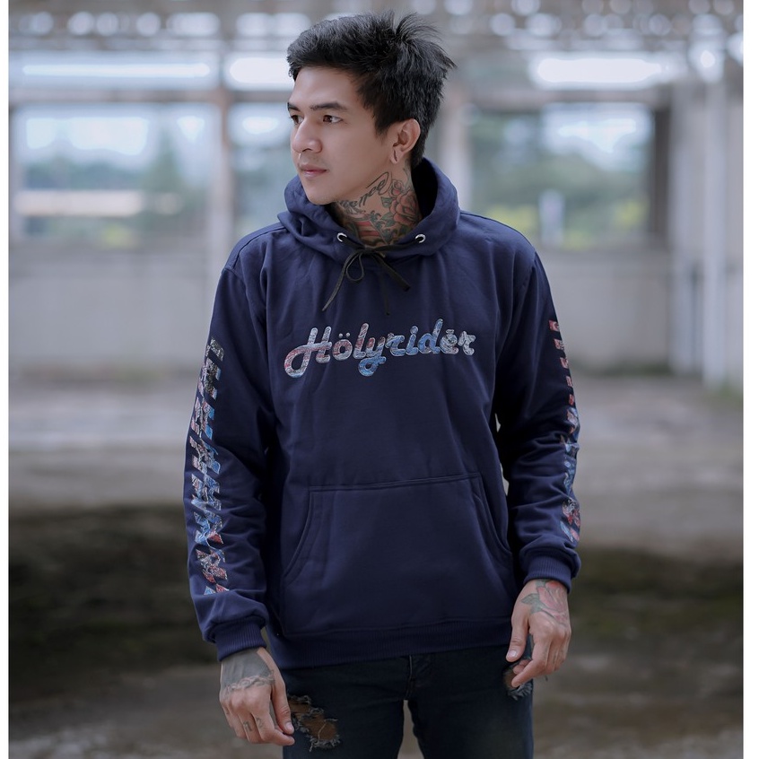 SNAKE HOLYRIDER SWEATER HOODIE // SWEATER HOODIE ORIGINAL PRIA DAN WANITA