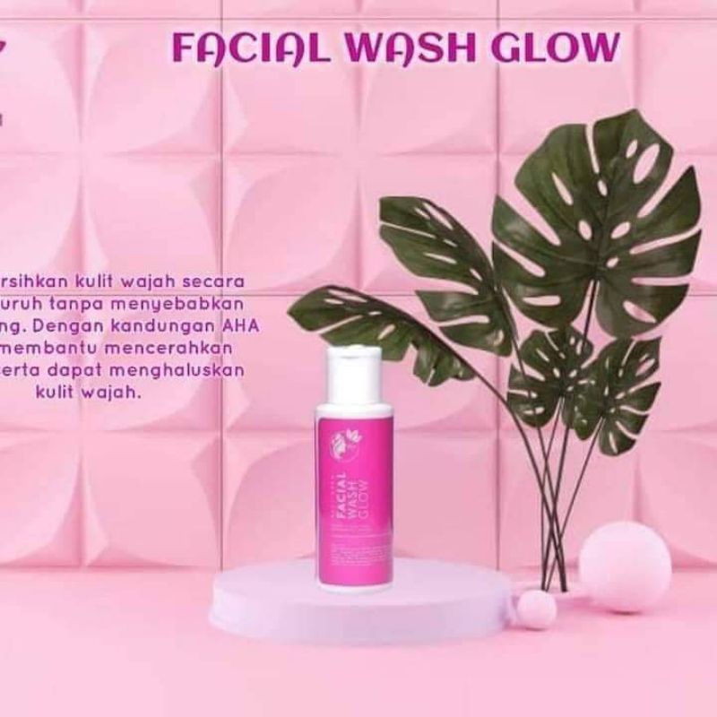 FAST DERM FACIAL WASH GLOW & FACIAL WASH ACNE GLOW ECER