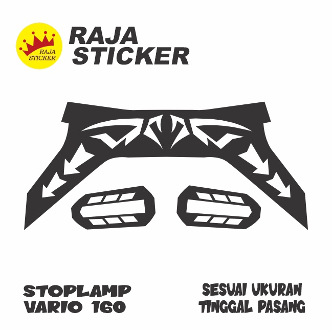 STIKER STOPLAMP VARIO 160