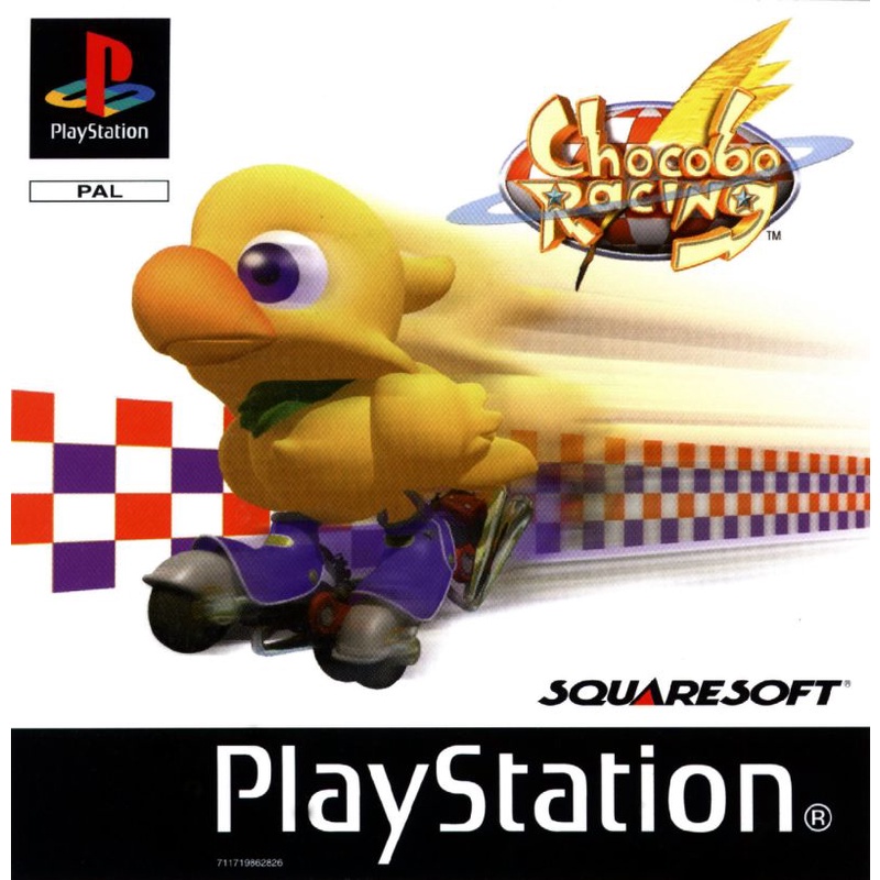 KASET CD GAME PS1: CHOCOBO RACING