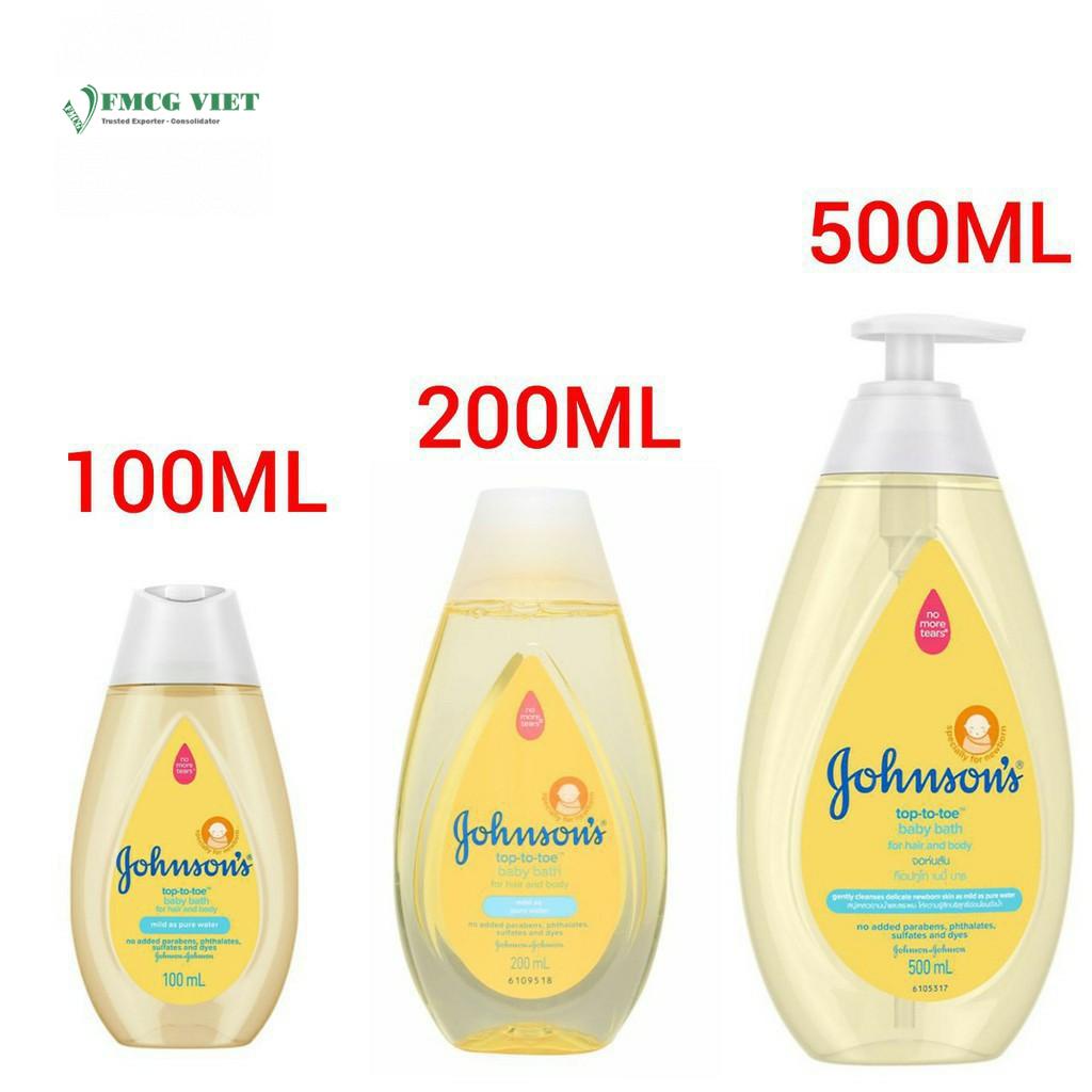 Johnson's Baby Bath Top To Toe  200 Ml,Johnson's Baby Bath Top To Toe 500 Ml - Johnson Baby Bath