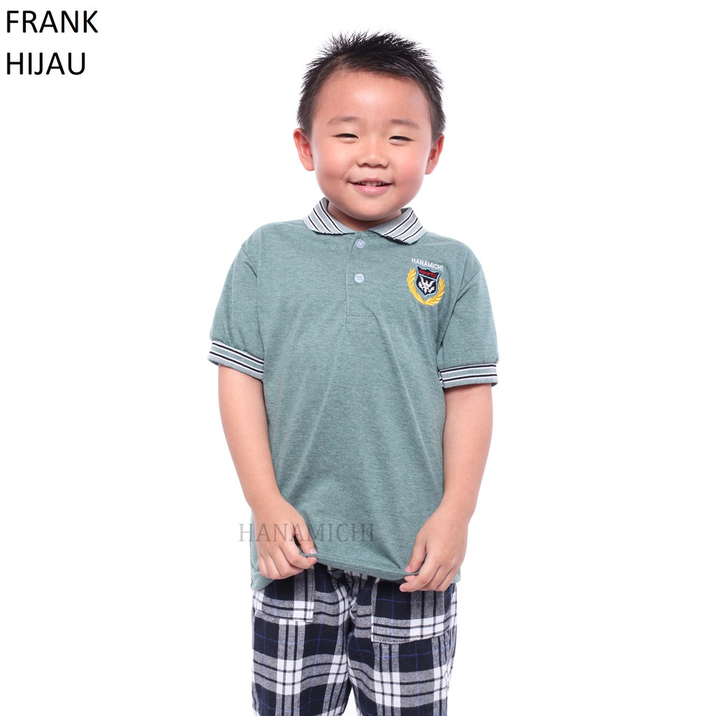 Kiminori Baju Polo Anak Lengan Pendek Frank