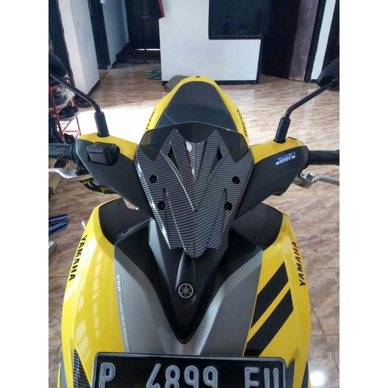 Visor Winsil Winshield Aerox 155 Carbon Visor Aksesoris Variasi Yamaha AEROX 155 Carbon NEMO