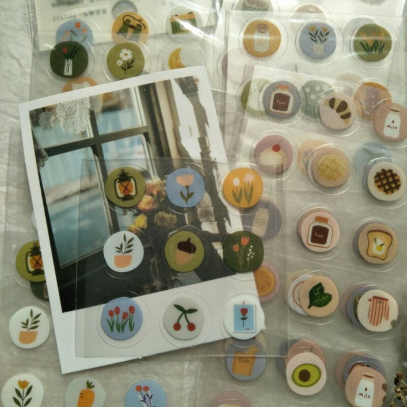 

Sticker Pad/ Lingkaran Lucu/ Sticker Icon