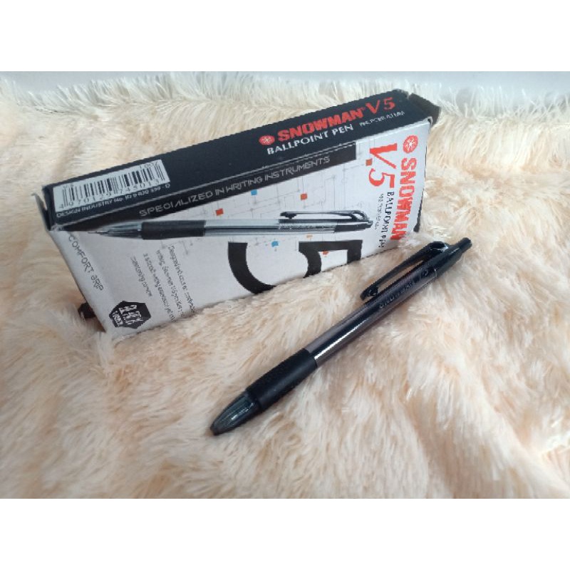 

BOLPEN SNOWMAN V5 HITAM