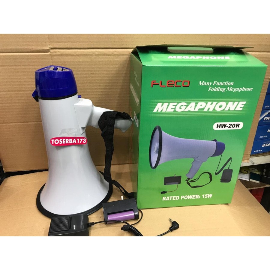 TOA HW-20R PENGERAS SUARA MEGAPHONE UNTUK KAMPANYE, PROMOSI JUALAN TOA FLECO HW-20R