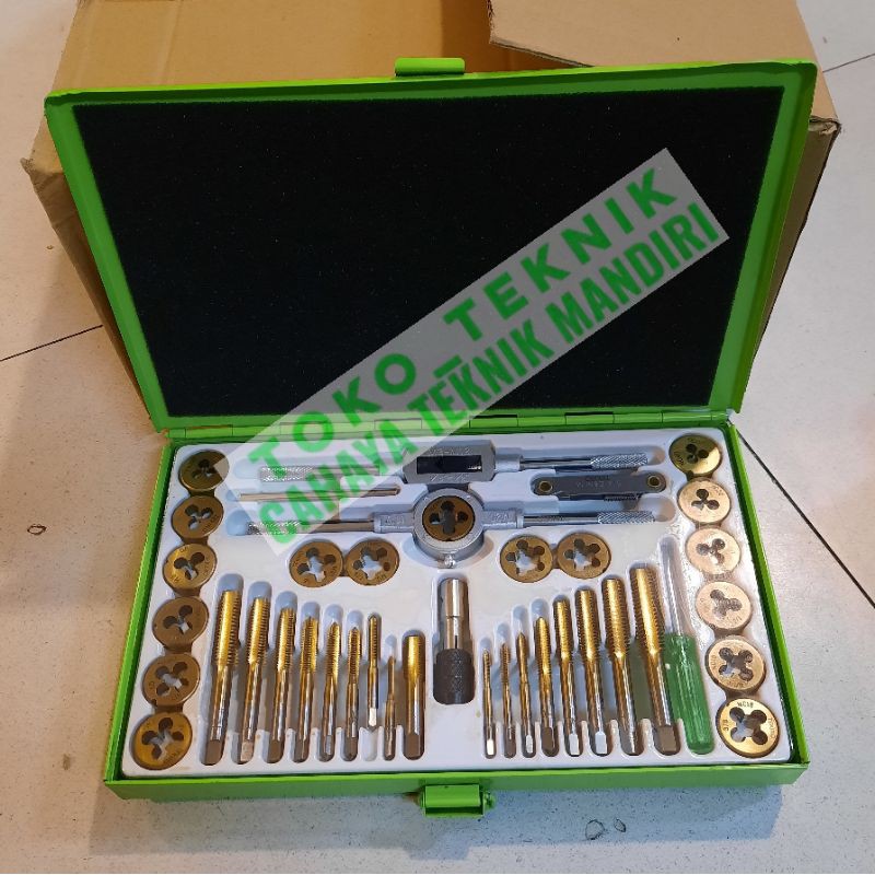 Hand tap and senai set 40 pcs TEKIRO GT-TD1726 alat senai
