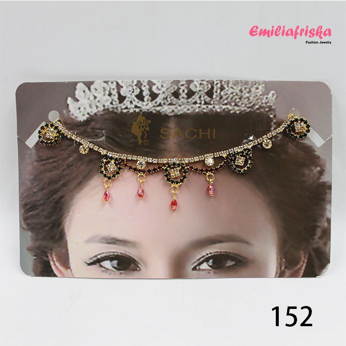 EMILIAFRISKA HIASAN  DAHI INDIA  HEADPIECE JILBAB FASHION 
