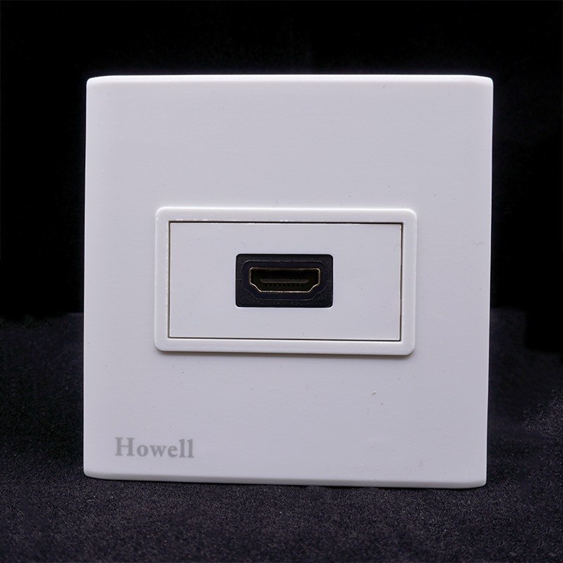 Wall Plate / Face Plate HDMI L (Howell)