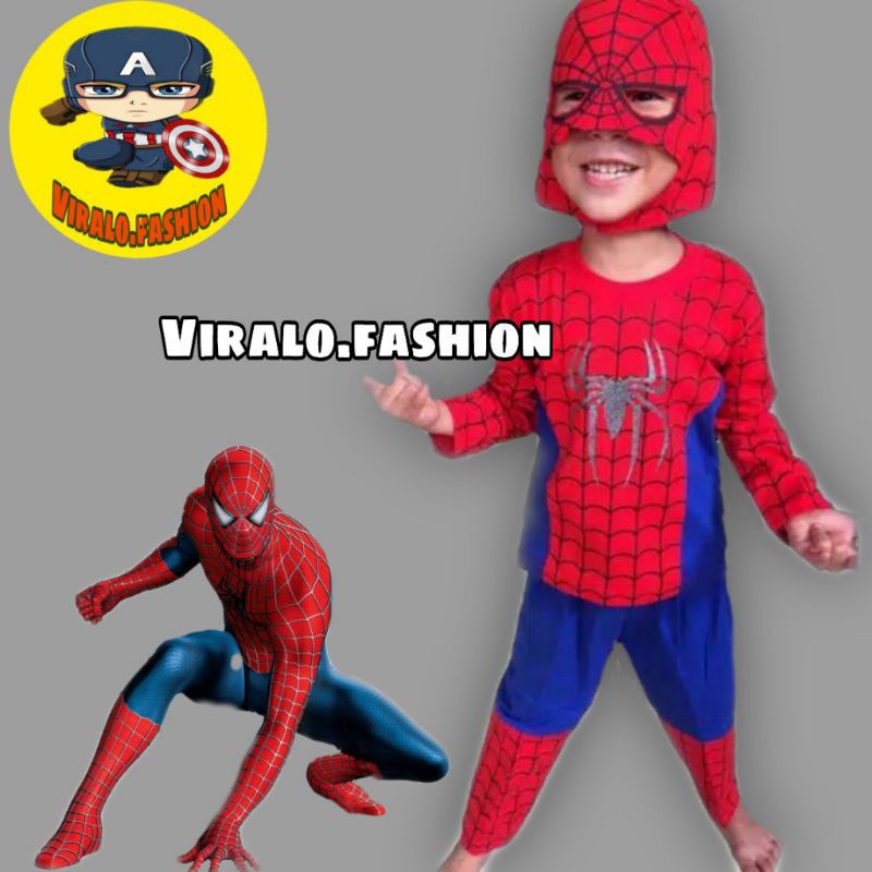 baju spiderman topeng