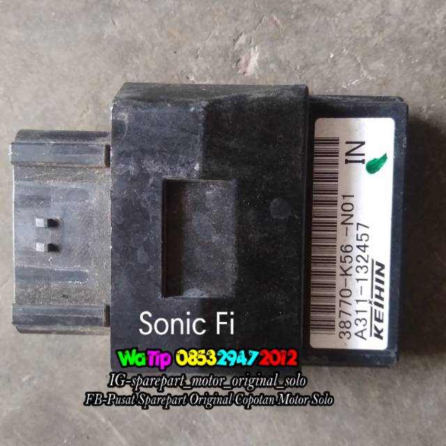 ECU Sonic 150 38770-K56-N01 CDI New Sonic Asli Honda