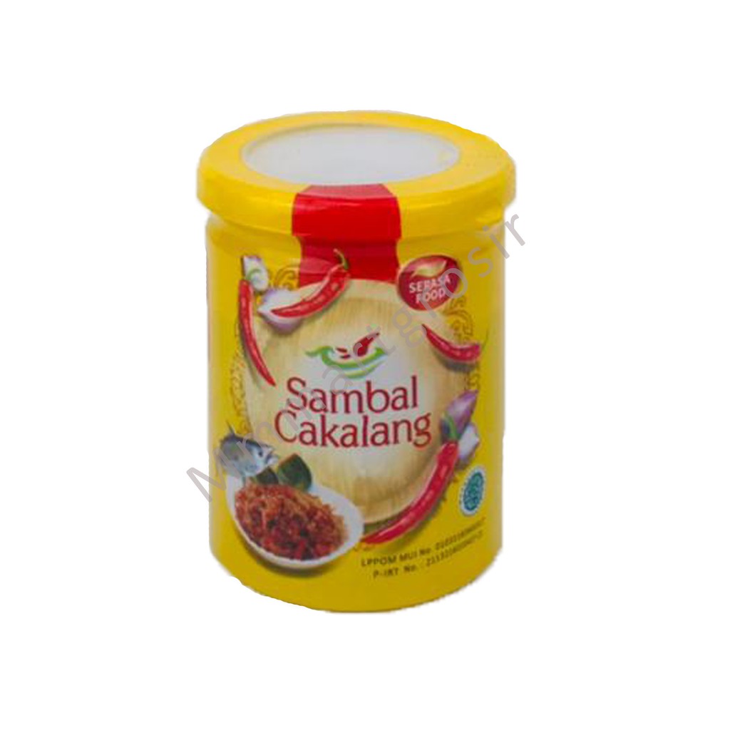 Serasa Food / Sambal Cakalang / Sambal botol / 200g