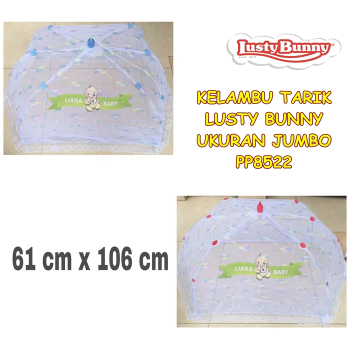 PNB181 KELAMBU TARIK LUSTY BUNNY UKURAN JUMBO KOJONG BAYI PP8522