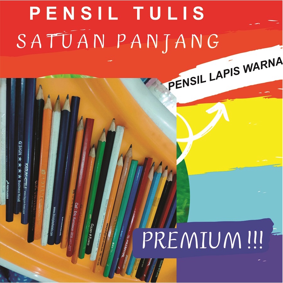 

Pensil Tulis Satuan Lapis Warna Kualitas Hb 2B Bisa Untuk Gambar Menggambar Sketsa & Sekolah Pencil Kayu Original Viral Nulis Nama Custom Murah Termurah Promo Bagus Segitiga Segienam Bulat Dari Pensil Koleksi Kolektor Hotel & Perusahaan Graphite