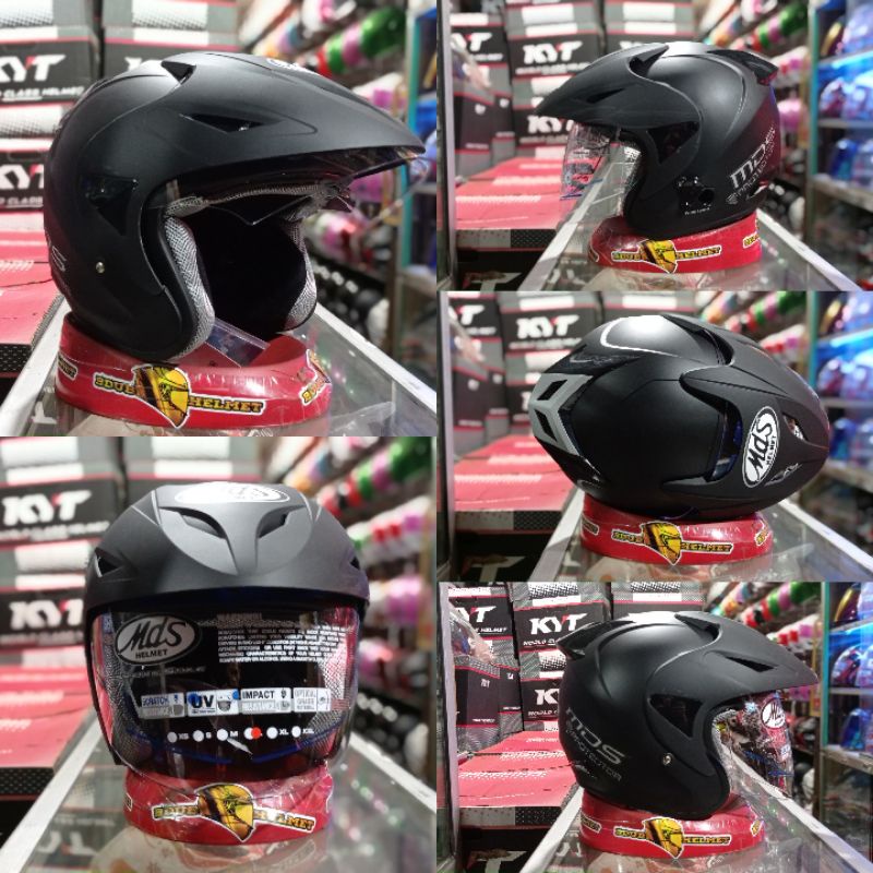 HELM KYT VENOM RR & ROMEO SOLID SERIES 100%  ORIGINAL SNI-DOT-MDS protector dof