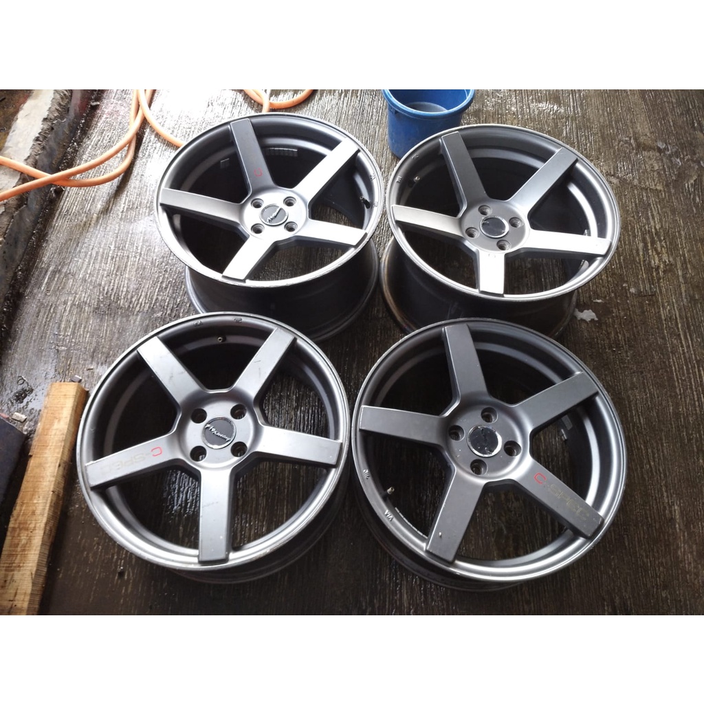 Pelek-Velg Bekas Untuk Jazz Vios Swift Mobilio Yaris Model Proracing Ring 17