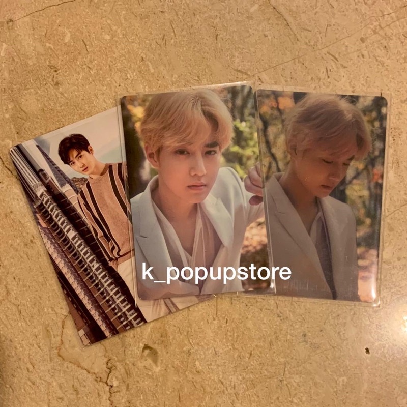 WTS EXO Elyxion Card Wallet Suho Photocard