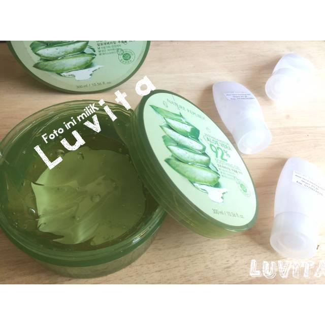 NATURE REPUBLIC aloevera gel share in jar