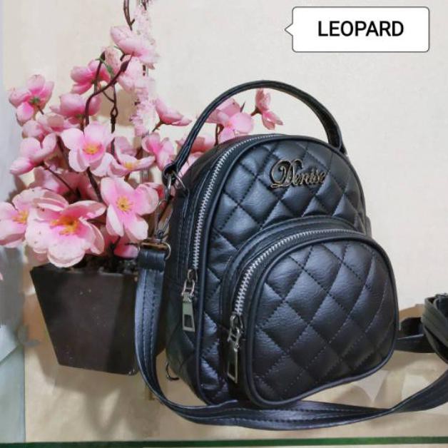 Jual Tas Ransel Batam Wanita Cantik Import Ransel Azela Chibao Mini Bordir/Backpack 3 in 1 Murah