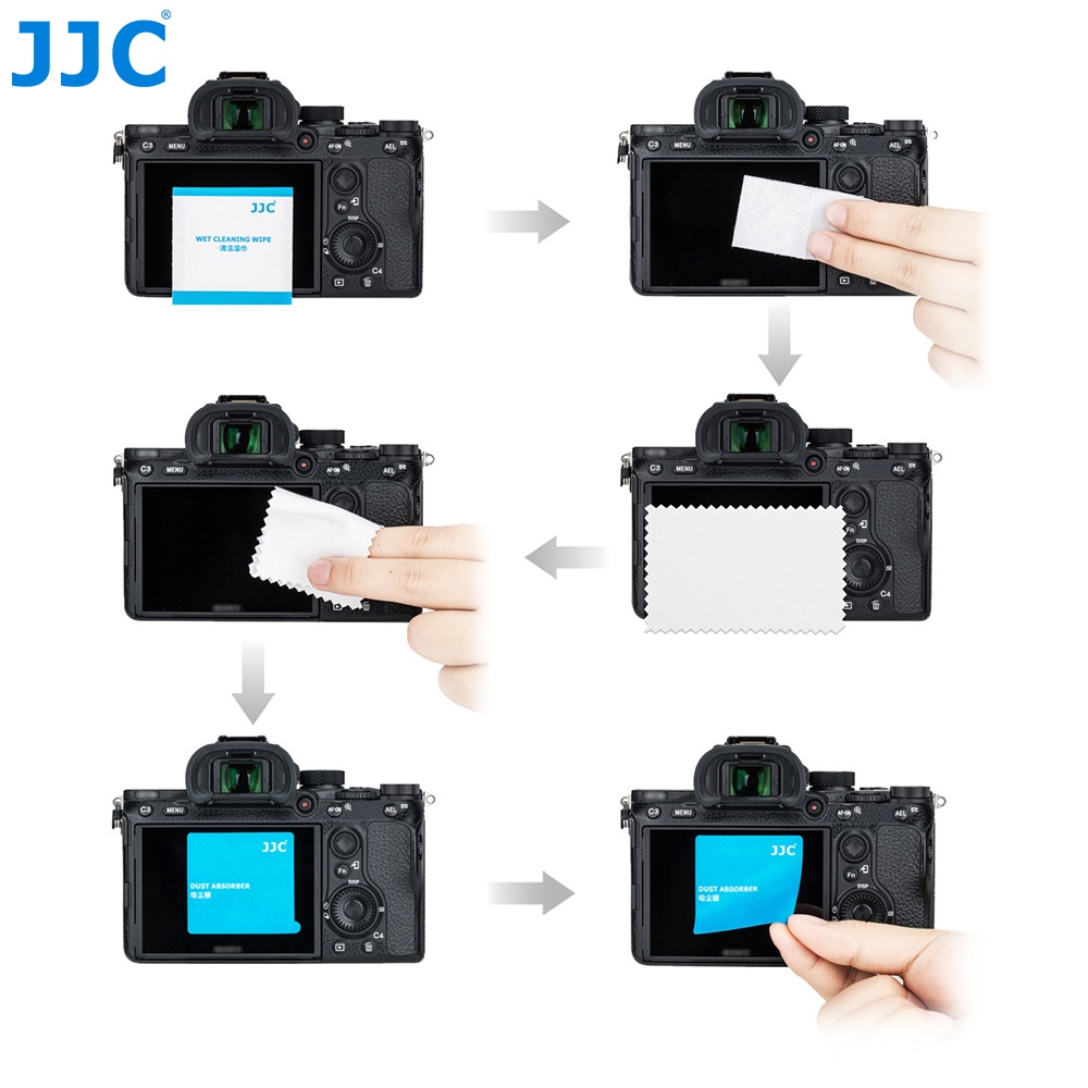 JJC Ultra-tipis HD Anti Gores Pelindung Layar Kamera untuk Canon EOS R100 R50 R10 R8 R7 R6 Mark II R5 R5C R3 RP Ra R G7X Mark 3 anti Gores Gelembung-Gratis Kaca Optik LCD Guard Film