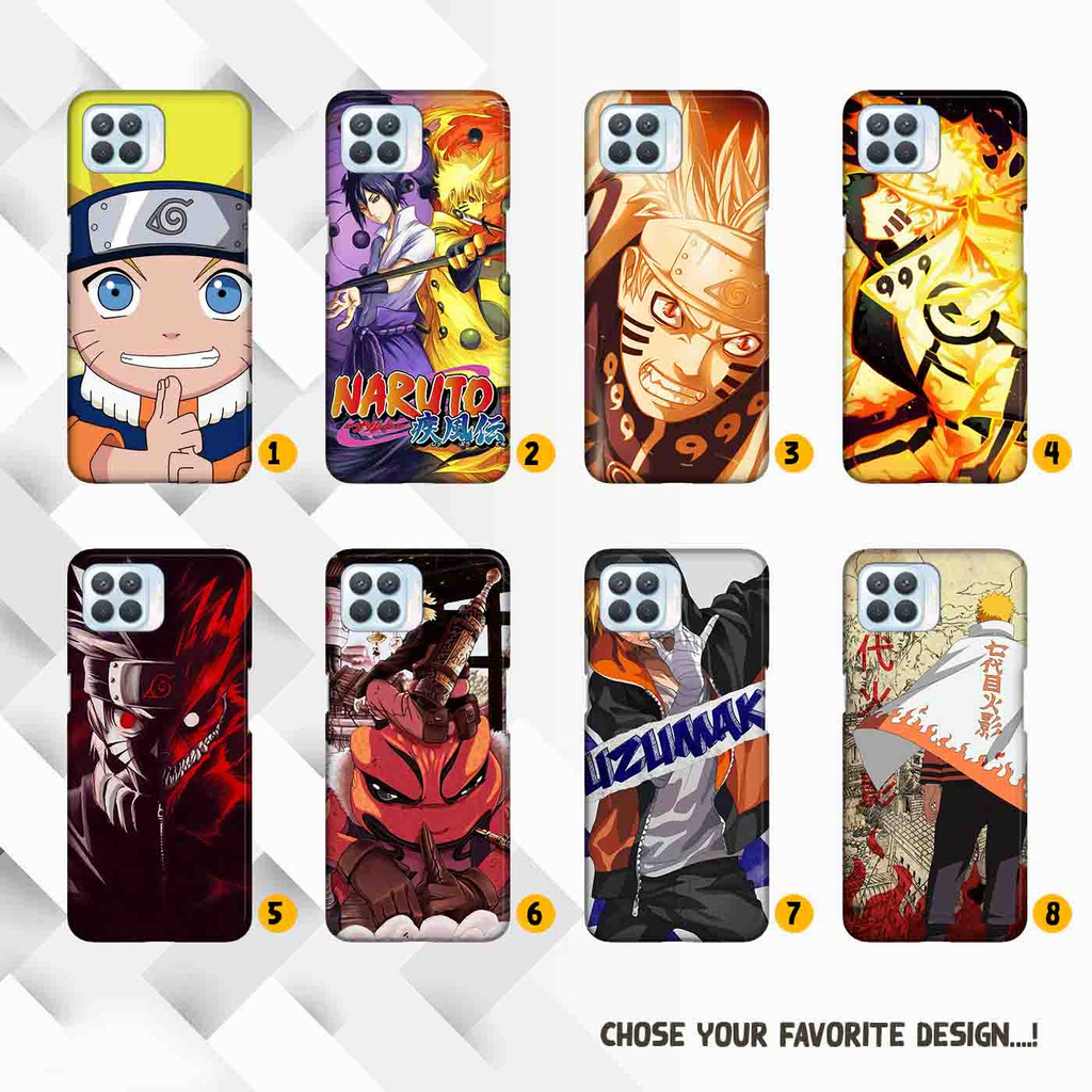 Premium Custom Case Oppo A93 Naruto Casing Hardcase