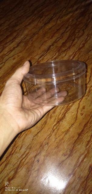 Isi 12 Pcs Toples Plastik Mika Kue Kering Merk Delice 1/2 Kg 500gr