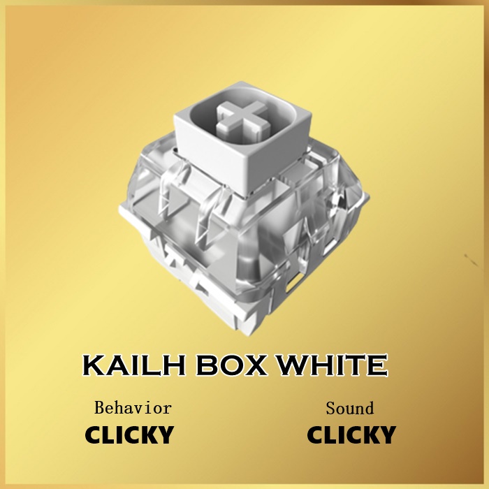 Kailh Box White Mechanical Switch Clicky Switch Switches Keyboard