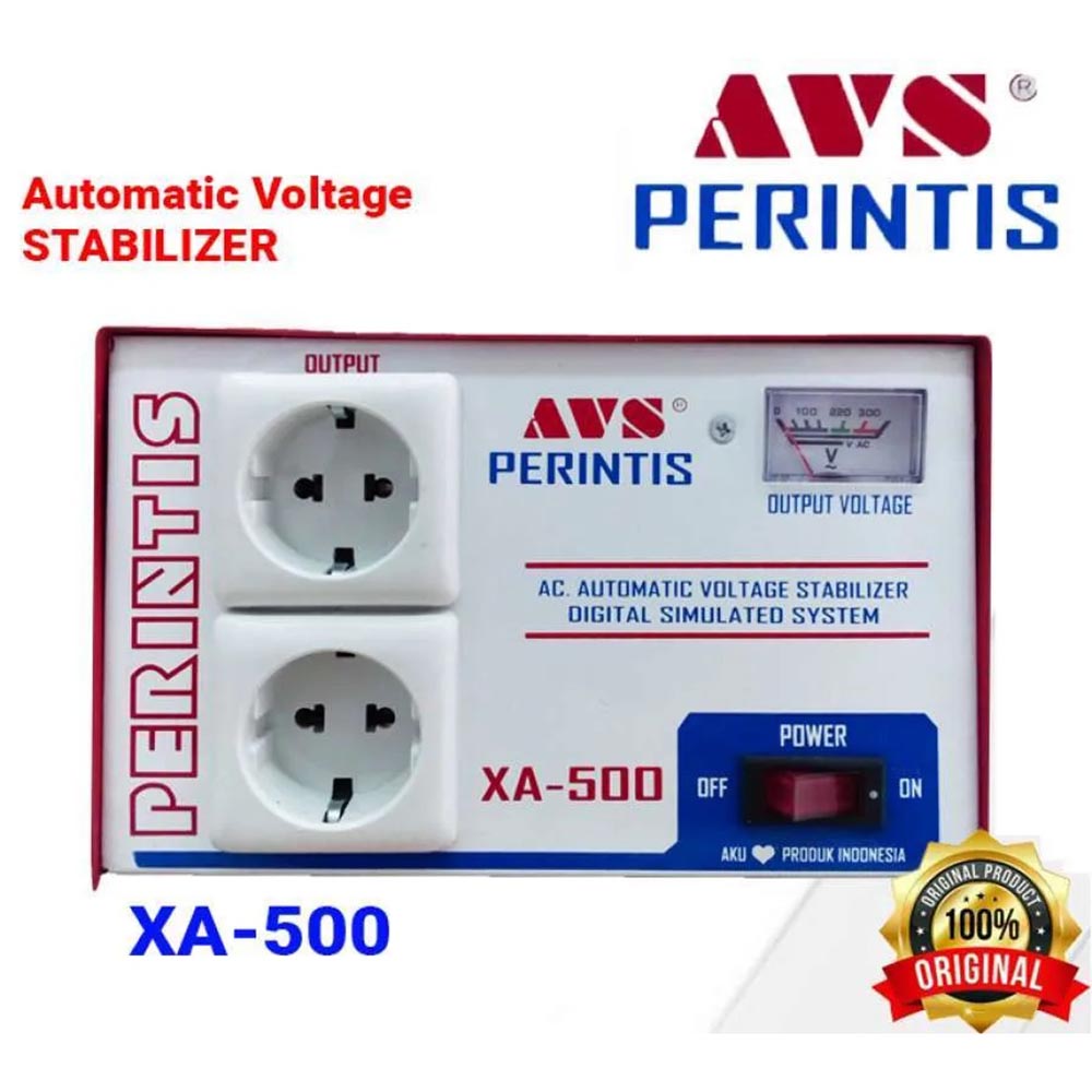 STABILIZER AVS PERINTIS 500VA - 500 VA ORIGINAL