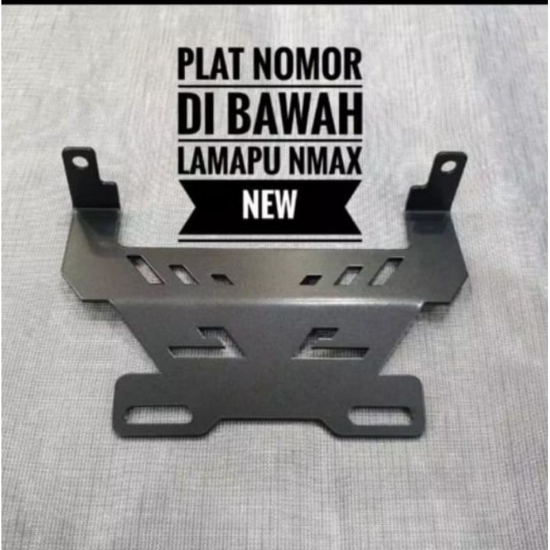 BREKET PLAT NOMOR KUMIS NMAX NEW,NMAX LAMA,PCX,AEROX SUPER MURAH