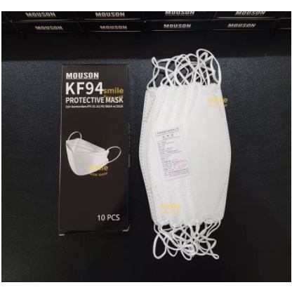 Masker Korea KF94 Mouson 4PLY Mask KF 94 Full Color 1BOX 10PCS